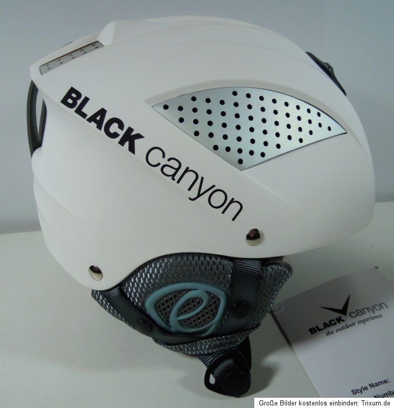 Black Canyon Aspen SKI Helm SNOWBOARD HELM weiss GRÖßE L