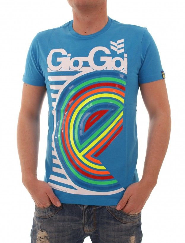 GIO GOI THROVE T SHIRT GR. S M L XL BLAU