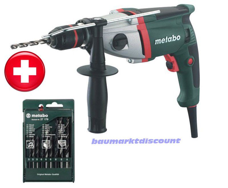 Metabo Schlagbohrmaschine SBE 710 mit Schnellspannbohrfutter