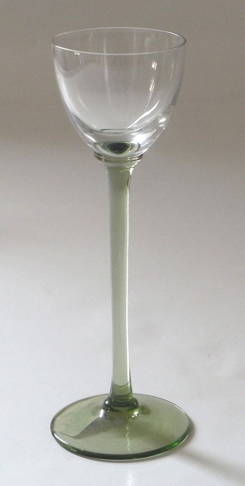 Likörglas / Stängelglas, Rheinischen Glashütte um 1905