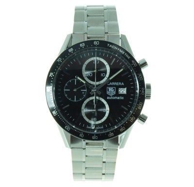 RATENKAUF NUR 39,45€ mtl TAG HEUER CARRERA CV2010 SCHW.