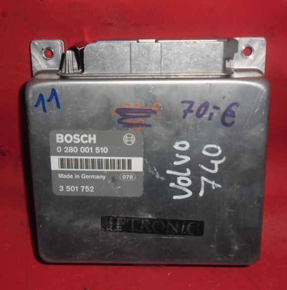 STEUERGERÄT~BOSCH 0280001510~VOLVO 740~2.8~V6~B280F