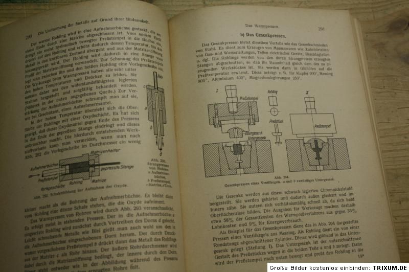 Fachbuch Schmieden, Gießerei, Walzen, Schmied, Härten