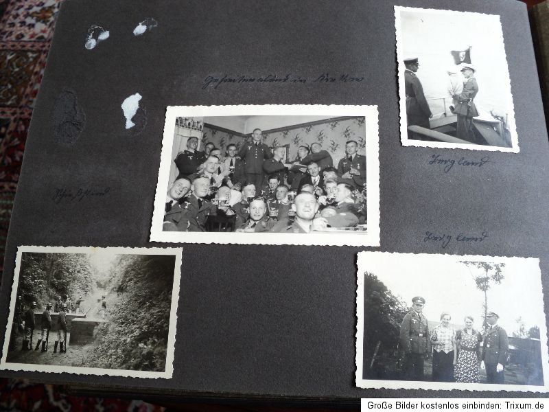 ALTES FOTOALBUM,2WK,WWII,WW2,KONVOLUT 161 FOTOS,SOLDATEN,UNIFORM