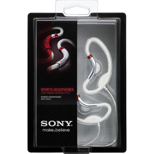 Sony MDR AS20J AS20 J WQ WEISS Active Style SPORT Kopfhoerer NEU OVP