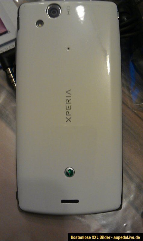 Sony Ericsson XPERIA Arc S Pure White Smartphone Handy 9 Monate
