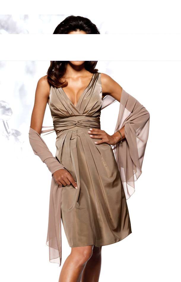 024.760 Changeantkleid, taupe