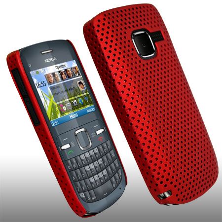 Stylish Mesh Hard Case Cover For Nokia C3 C3 00