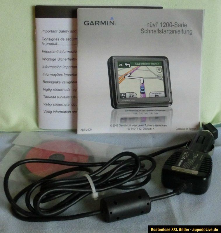 Garmin Navi nüvi 1240 – 5,3 Zoll Navigationssystem europa