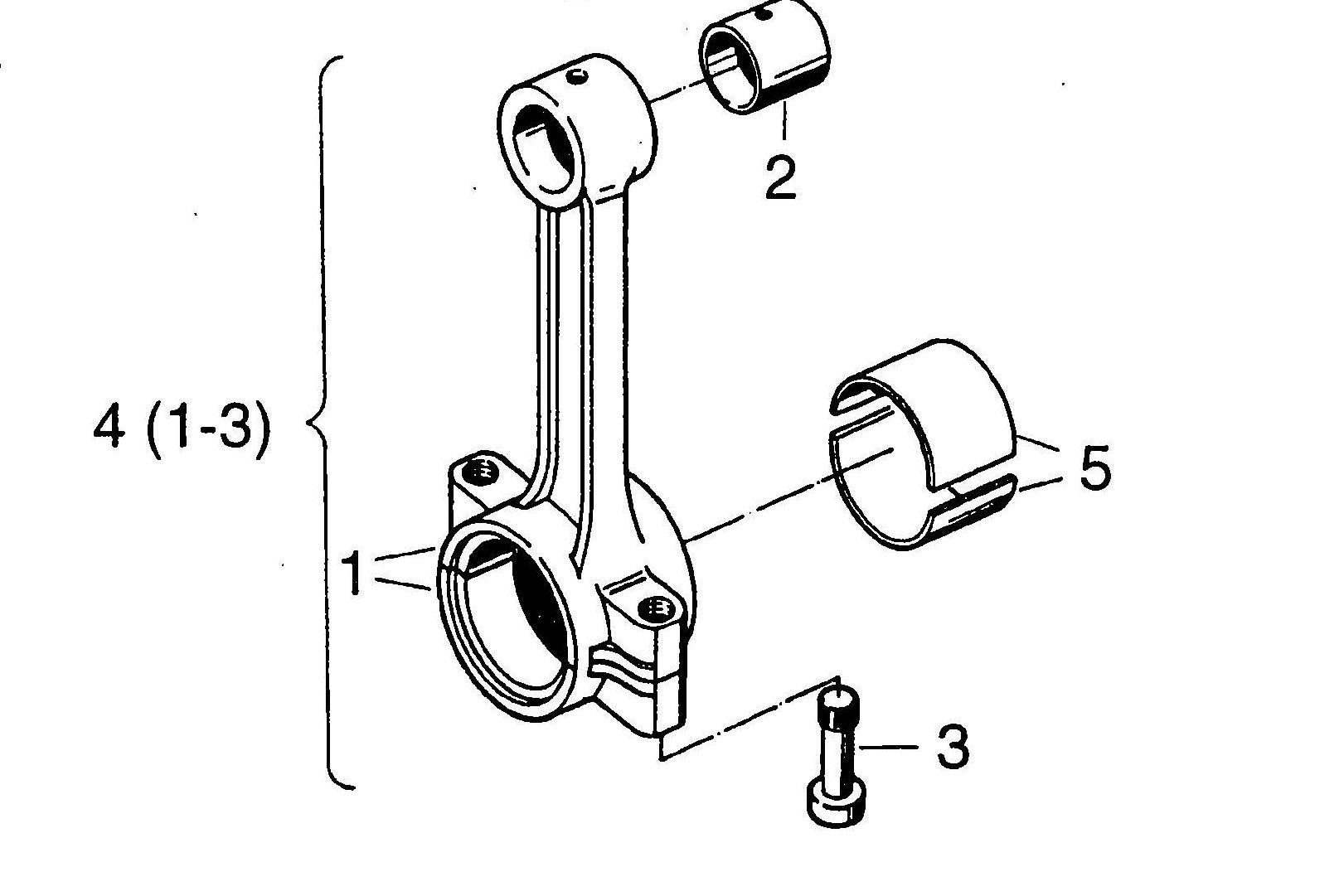 Pleuel und Lagerschalen Hatz Z 790