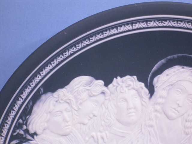 VILLEROY & BOCH WEIHNACHTSTELLER 1979 MARIA / BOTTICELLI LIMITIERTE