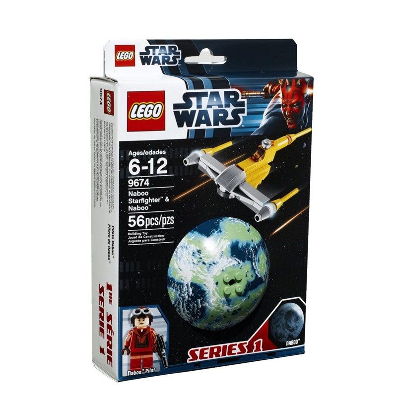 LEGO Star Wars 9674 Planets Series / Serie 1 Naboo Starfighter