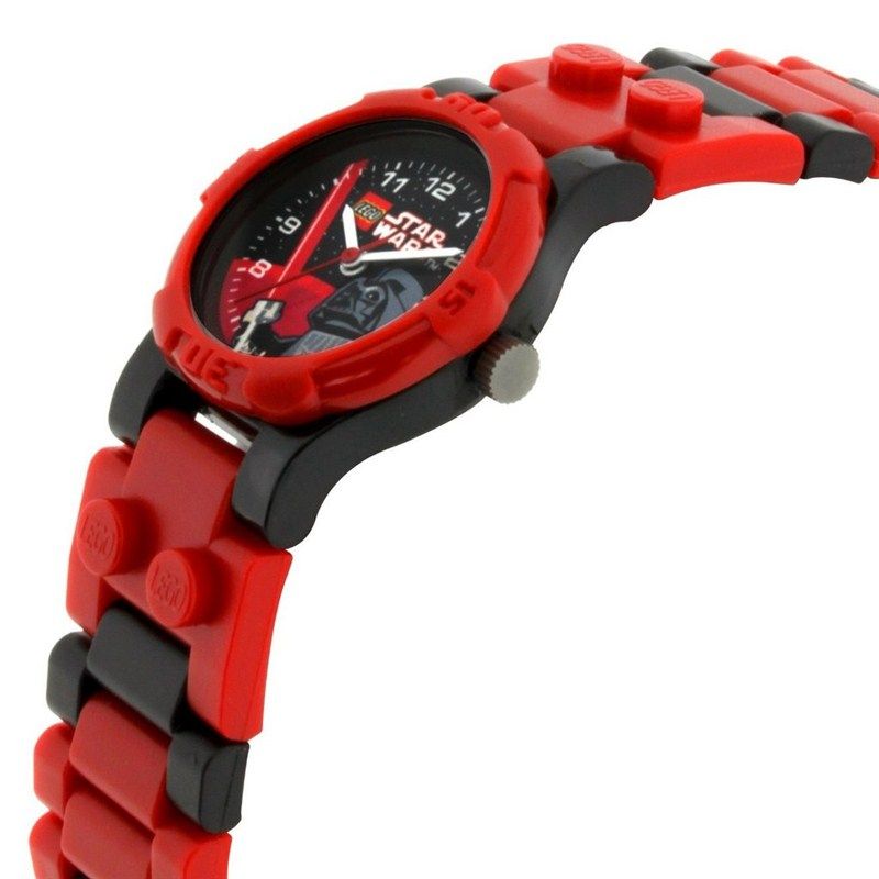 LEGO Star Wars Uhr Kinderuhr Armbanduhr für Kinder Darth Vader (ohne