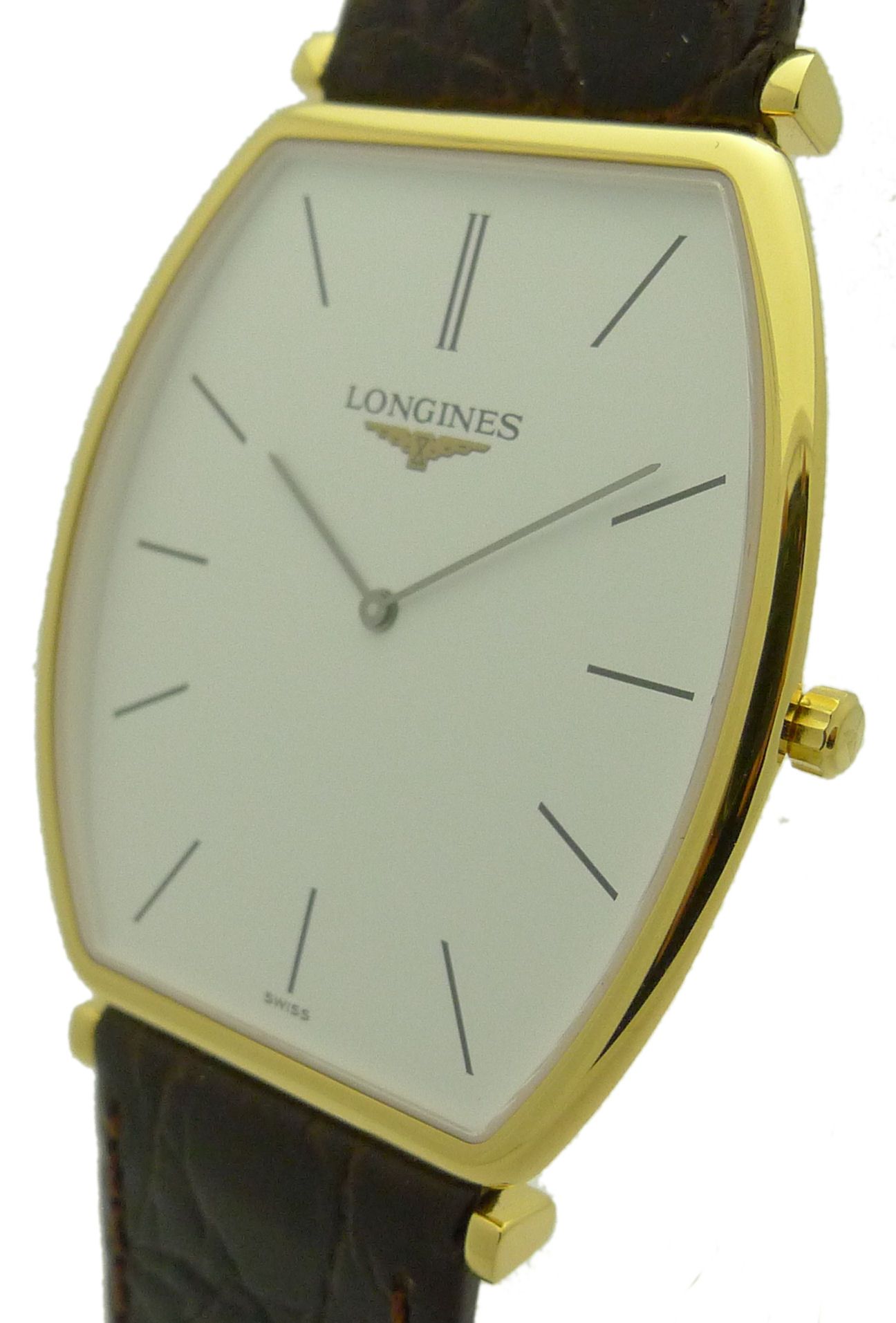 LONGINES LA GRANDE CLASSIQUE HERREN 2011 VERGOLDET   ÜBERGROSSES