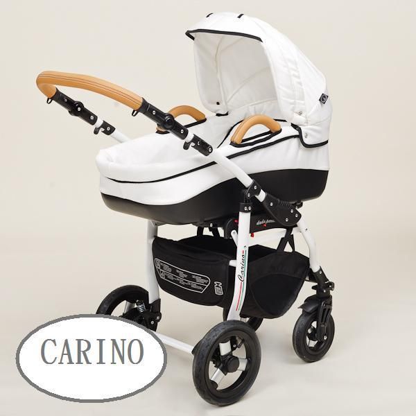 NEW NUE Kombi Kinderwagen 3in1 Exlusiv CARINO Ecrue