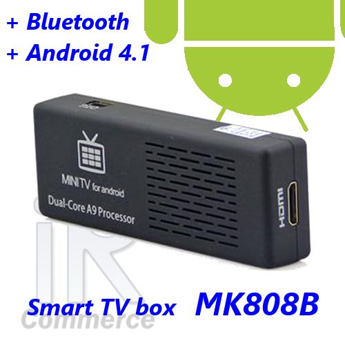 Mini TV Box PC Smart TV MK808B MK808 B mit Bluetooth und Android 4.1