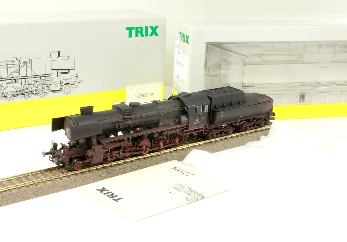 Trix   22595.001   ÖBB BR 52.798 patiniert mit digital Dekoder OVP