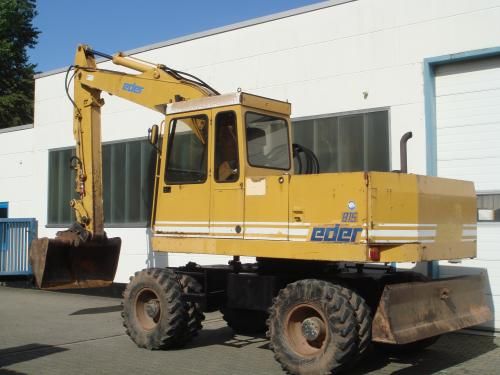 Mobilbagger BAGGER EDER 815 M CAT 212, 15 Ton. Bj. 1988