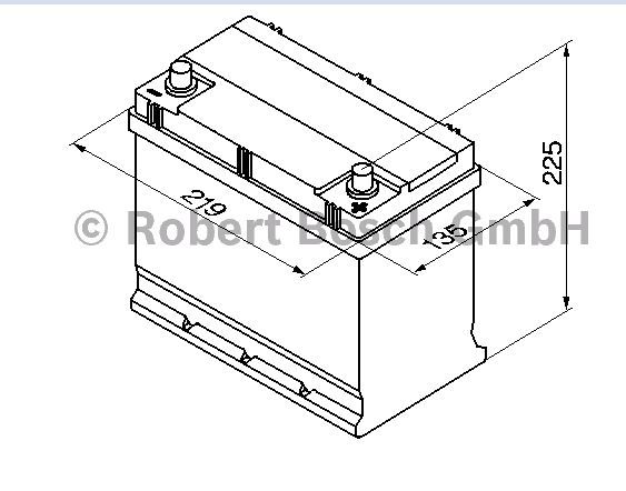 0092S30160 AutoBatterie Bosch S3 016 12v 45AH 300A 545 077 0