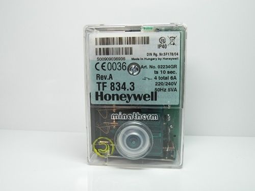 Ölfeuerungsautomat Satronic, Honeywell TF 834.3