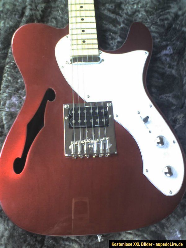 THINLINE TELE/FENDER STYLE/SUPER TEIL MIT TOLLEM KLANG