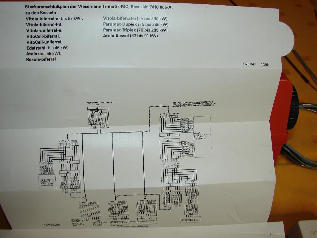 Viessmann Trimatik MC 7410065 A vom Handwerker Heizungsregelung