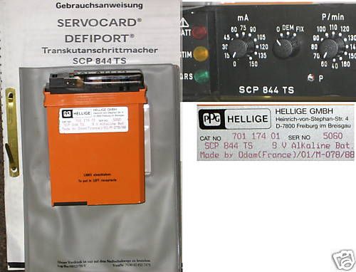 SERVOCARD DEFIPORT Transkutanschrittmacher SCP 844 TS