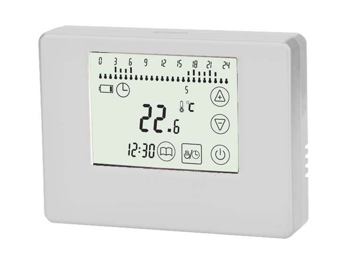 Digital Funk Thermostat Touchscreen Wireless ivory #829