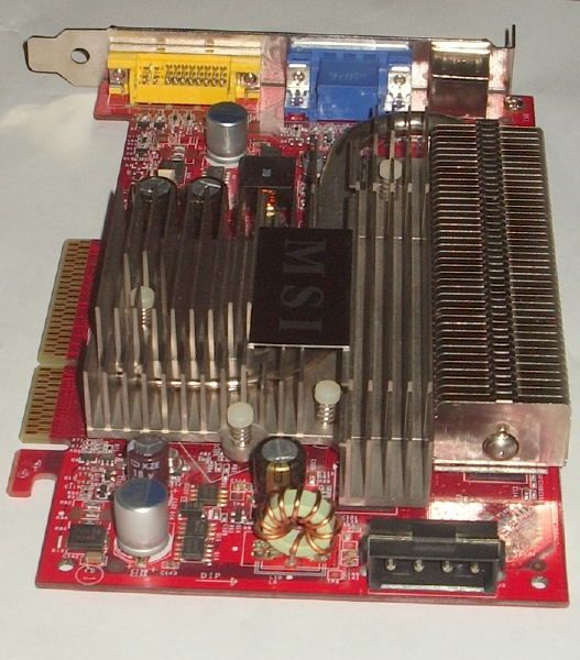 MSI GeForce 7600GS 512MB AGP NX7600GS Grafikkarte nVidia AGP8x passiv