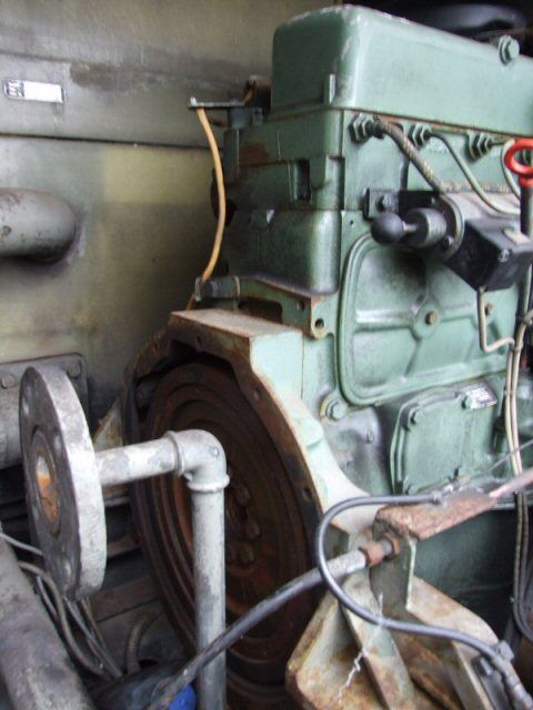 Mercedes Benz OM352 Stationärmotor Bootsmotor 6 Zyl Dieselmotor 88kW