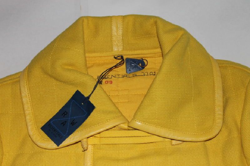 NEU+ G STAR MANTEL ESSENTIAL COAT WOOL LEMON JACKE TRENCH ESSENTIALS