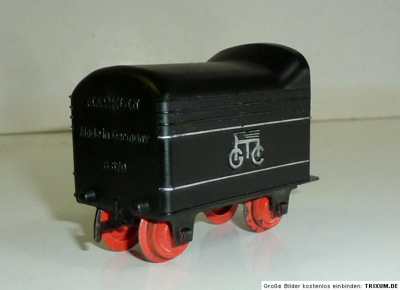 Märklin H0 S 870 Tender für Uhrwerklok ca.50er Jahre