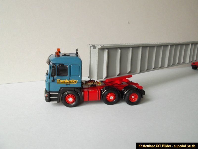 Corgi I.R.Dunkerley MAN Tractor Unit,Bogie and Bridge Beam Load 150