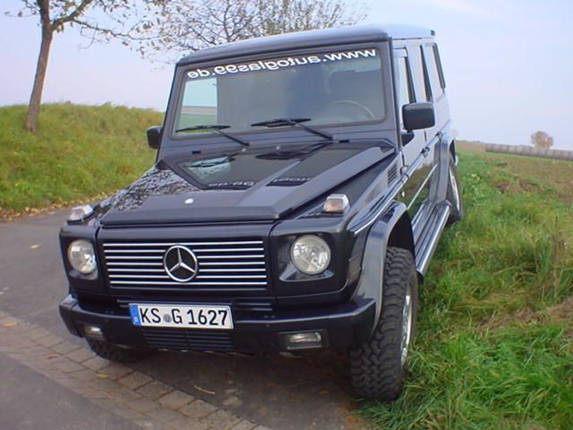 Mercedes G 500 Schwarz Leder schwarz 300 PS