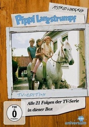 Pippi Langstrumpf (TV Edition) Astrid Lindgren  5 DVD  901