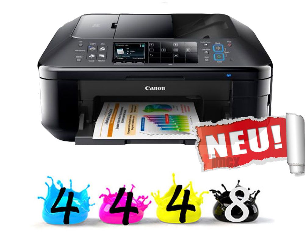 Canon PIXMA MX895 4in1 Multifunktionsgerät+ 20 kompatible Patr