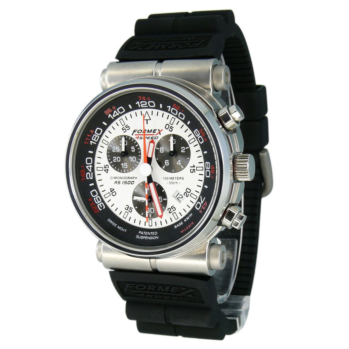 Formex 4 Speed Herrenarmbanduhr AS1500 Chronograph 15003.3011