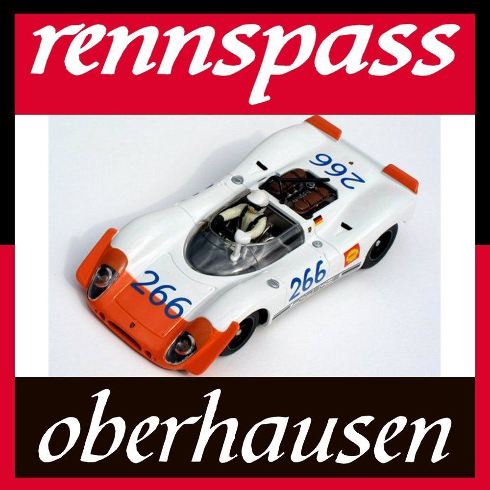 OB NEU incl Training Porsche 908 2 Targa Florio 1969 Flyslotcars 20101