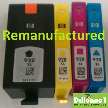 PK HP 920XL Combo Set Ink Cartridges for 6500 7000