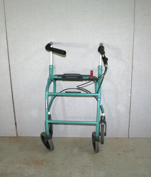 Rollator / Dolomite Futura 600 / Spezialgriff / Einhandbremse links