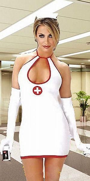 Krankenschwester Set Olga 2 Nurse Kostüm Fasching