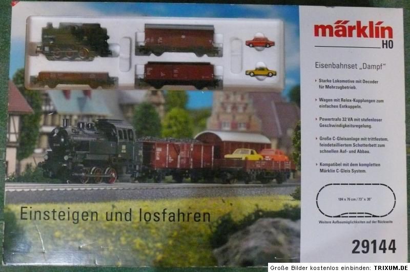 Märklin Eisenbahnset Dampf 29144