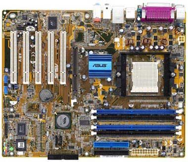 ASUS A8V ATX So 939 VIA K8T800Pro AGP 8x SATA LAN Audio