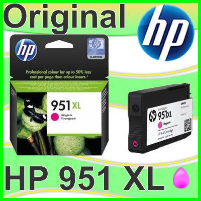 ORIGINAL HP951XL CN047AE MAGENTA OFFICEJET8100 8600TINTE PATRONE