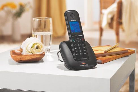 DECT Telefon integrierter digitaler Anrufbeantworter