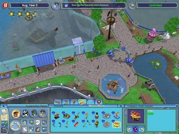 Zoo Tycoon 2 Marine Mania   PC CD   Complete With Manual