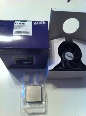 AMD Phenom II X4 945, Deneb, AM3, 95W (C3), 4x 3.00GHz, HDX945WFK4DGM