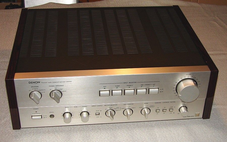 Denon PMA 970 Class A   top Vollverstärker  