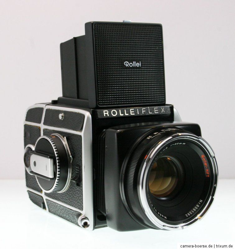 Rollei Rolleiflex SL 66 mit Carl Zeiss Planar 12.8 f=80mm HFT