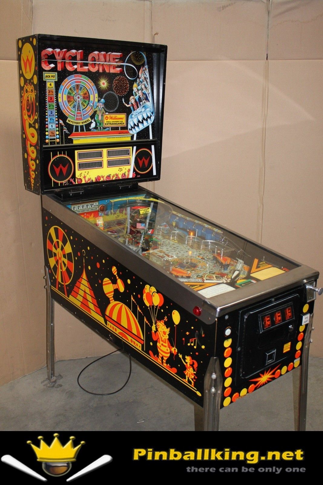 Cyclone Flipper Pinball von Williams F0414